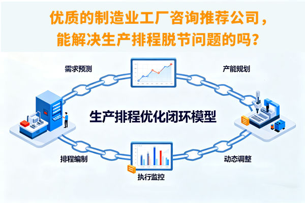 優(yōu)質的制造業(yè)工廠咨詢推薦公司，能解決生產(chǎn)排程脫節(jié)問題的嗎？